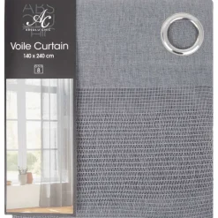 C&C Absolu Chic Voile Gordijn^ Raamdecoratie