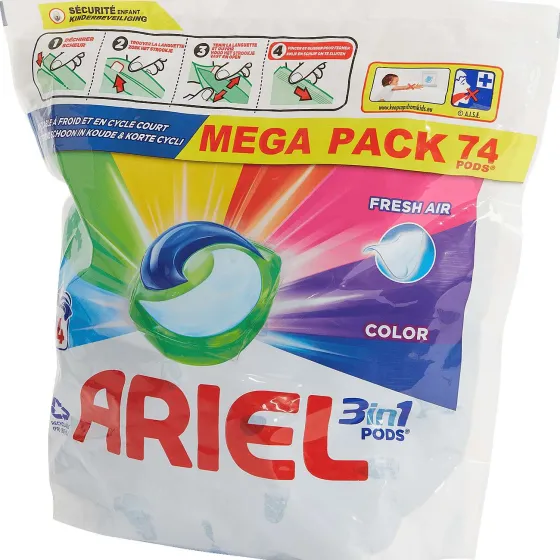 Ariel All In 1 Pods Color^ Afwas- & Wasmiddelen
