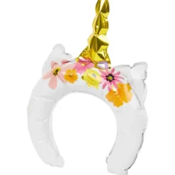 Merk Avec Folieballon Diadeem^ Feestartikelen