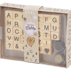 Disney Avec Houten Stempelset^ Knutselen