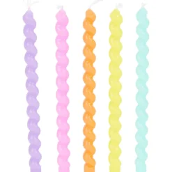Merk Avec Swirl Taartkaarsjes^ Feestartikelen