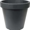 Merk Bloempot Antraciet^ Bloempotten