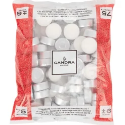 Candra Theelichten Wit^ Kaarsen