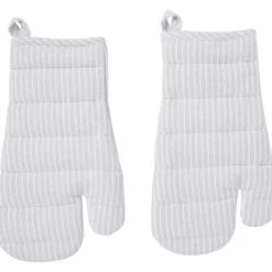 Merk Chambray Ovenwanten^ Keukentextiel