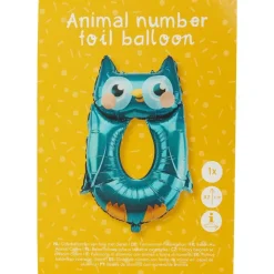 Merk Cijferballon Dier^ Ballonnen & Slingers