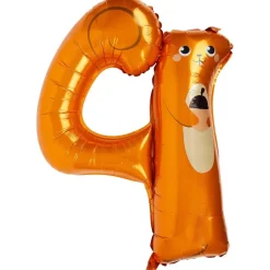 Merk Cijferballon Dier^ Ballonnen & Slingers