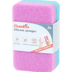 Fabulosa Cleanrite Siliconen Sponzen^ Schoonmaakmiddelen