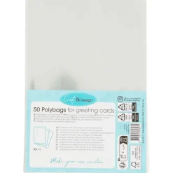 Office Essentials Craft & Design Opbergzakjes Voor Wenskaarten^ Kaarten