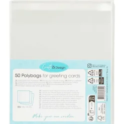 Office Essentials Craft & Design Opbergzakjes Voor Wenskaarten^ Kaarten