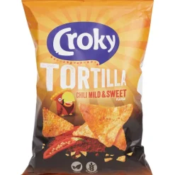 Croky Tortilla Chili Mild & Sweet^ Chips
