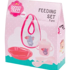 Dolly Star Poppen-Voedingsset^ Knuffels & Poppen