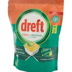 Dreft All-In-1 Vaatwastabletten Fresh Original^ Afwas- & Wasmiddelen