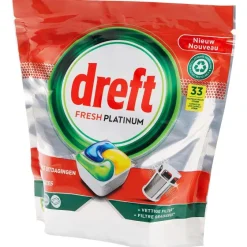 Dreft Fresh Platinum Vaatwastabletten Original^ Afwas- & Wasmiddelen