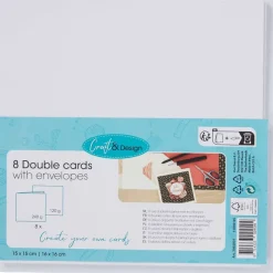 Office Essentials Dubbele Kaarten Met Enveloppen^ Kaarten