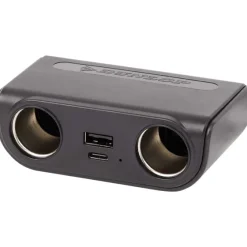 Dunlop Dubbele Auto-Stekkerdoos^ Auto Accessoires