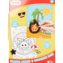 Paw Patrol Emoji Krassticker- En Kleurboek^ Kleuren & Tekenen