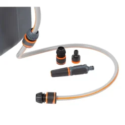 FERM Automatische Slanghaspel^ Tuinslangen & Sproeiers