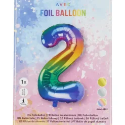 Merk Folieballon Cijfer^ Ballonnen & Slingers