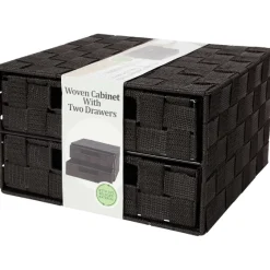 Merk Gevlochten Ladekastje^ Woonaccessoires