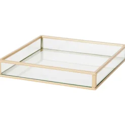 Merk Glazen Tray^ Woonaccessoires