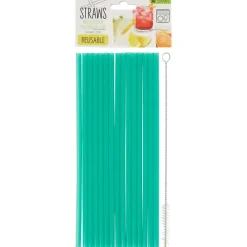 Rösle Herbruikbare Rietjes Met Schoonmaakborstel^ Keukengerei