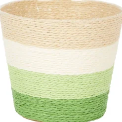 Merk Home Accents Bloemenmand Met Strepen^ Bloempotten