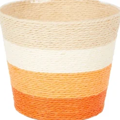 Merk Home Accents Bloemenmand Met Strepen^ Bloempotten