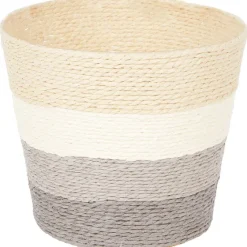 Merk Home Accents Bloemenmand Met Strepen^ Bloempotten