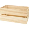 Merk Houten Krat Groot^ Woonaccessoires