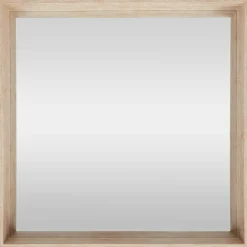 Merk Houten Spiegel^ Wanddecoratie