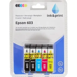 Merk Ink & Print Inktcartridges Epson 603^ Inktcartridges