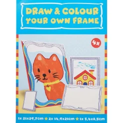 Kids Creative Kleur En Teken Je Eigen Fotolijst^ Papier & Schriften