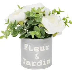 Merk Kunstbloem In Pot Met Tekst^ Kunstplanten & -Bloemen