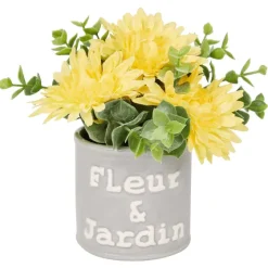 Merk Kunstbloem In Pot Met Tekst^ Kunstplanten & -Bloemen