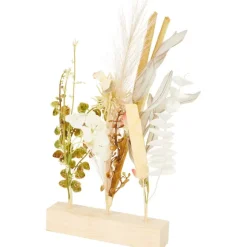 Merk Kunstdroogbloemen Op Houten Voet^ Kunstplanten & -Bloemen