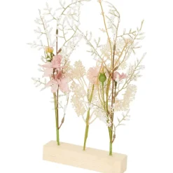 Merk Kunstdroogbloemen Op Houten Voet^ Kunstplanten & -Bloemen