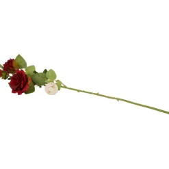 Merk Kunstroos Op Steel^ Kunstplanten & -Bloemen