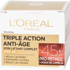 L'Oréal L'Or Al Triple Action Anti Age Dagcr Me 45+^ Lichaamsverzorging