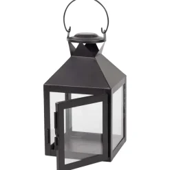 Merk Metalen Lantaarn^ Kaarsenhouders