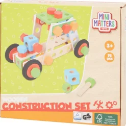 Mini Matters Houten Voertuig Bouwpakket^ Houten Speelgoed