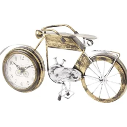 Merk Motorfiets Met Klok^ Wanddecoratie