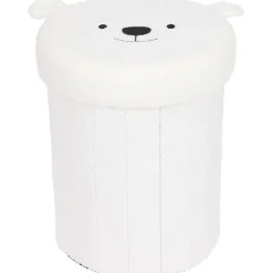 Merk Opvouwbare Opbergpoef Teddy^ Woonaccessoires