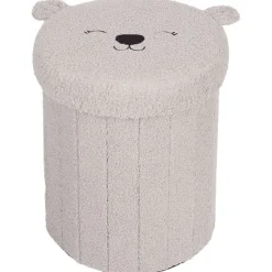 Merk Opvouwbare Opbergpoef Teddy^ Woonaccessoires