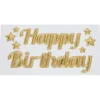Disney Party Universe Happy Birthday Ballon-Raamsticker^ Knutselen