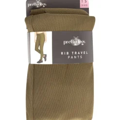 Pretty Legs Geribde Broek^ Kleding