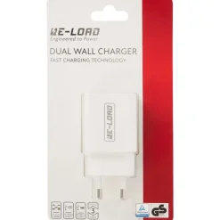 Re-load Dual Snellader^ Powerbanks & Opladers