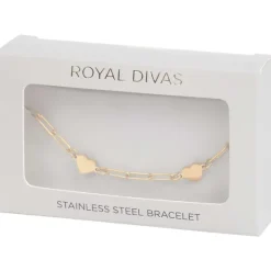 Merk Royal Divas Roestvrijstalen Armband^ Horloges & Sieraden