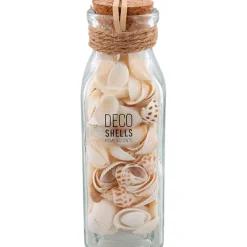 Merk Schelpen In Glazen Fles^ Woonaccessoires