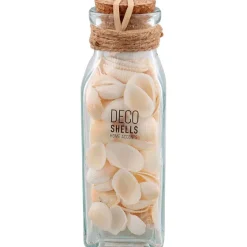 Merk Schelpen In Glazen Fles^ Woonaccessoires