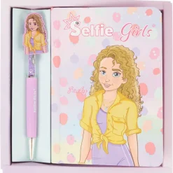 Office Essentials Selfie Girls Notitieboek Met Pen^ Bureau Accessoires
